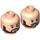 LEGO Light Flesh Sirius Black Minifigure Head (Recessed Solid Stud) (3626 / 53214)