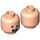 LEGO Leichtes Fleisch Sloth Minifigure Kopf (Einbau-Vollbolzen) (3626 / 31937)
