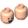 LEGO Light Flesh Sloth Minifigure Head (Recessed Solid Stud) (3626 / 31937)