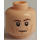 LEGO Beige Léger Stan Shunpike (Chevalier Bus Conducteur) Minifigurine Tête (Montant solide encastré) (3626 / 97815)