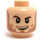 LEGO Light Flesh Star-Lord - Mask Minifigure Head (Recessed Solid Stud) (3626 / 18119)