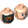 LEGO Light Flesh Star-Lord Minifigure Head (Recessed Solid Stud) (3626 / 35982)