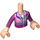 LEGO Licht vleeskleurig Stephanie Friends Torso (35677 / 92456)