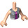 LEGO Carne claro Stephanie Friends Torso (73141 / 92456)