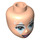 LEGO Light Flesh Stephanie Minidoll Head (77505 / 92198)