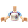 LEGO Light Flesh Stephanie Torso, with Football Shirt with number 7 Pattern (92456)