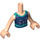 LEGO Helles Fleisch Stephanie mit Katze Ohren Friends Torso (73141 / 92456)