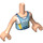 LEGO Carne claro Stephanie con Number 5 Parte superior Friends Torso (35862 / 92456)