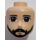 LEGO Light Flesh Steve with Suspenders Male Minidoll Head (37815 / 92240)