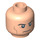 LEGO Light Flesh Superman Head (Recessed Solid Stud) (76758 / 99834)