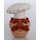 LEGO Licht vleeskleurig Swedish Chef Hoofd met Hoed