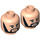 LEGO Light Flesh The Beatles - George Minifigure Head (Recessed Solid Stud) (3626 / 29741)
