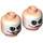 LEGO Light Flesh The Joker Minifigure Head (Recessed Solid Stud) (3626 / 18611)