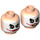 LEGO Leichtes Fleisch The Joker Minifigure Kopf (Einbau-Vollbolzen) (3626 / 82255)