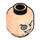 LEGO Leichtes Fleisch The Penguin - Bright Waistcoat Minifigure Kopf (Einbau-Vollbolzen) (3626 / 68186)