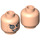 LEGO Light Flesh The Penguin - Bright Waistcoat Minifigure Head (Recessed Solid Stud) (3626 / 68186)