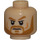 LEGO Helles Fleisch Thor Kopf (Vertiefte feste Noppen) (3626 / 10340)