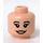 LEGO Carne chiaro Tina Goldstein Minifigure Testa (Perno solido incassato) (3626 / 28270)