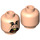 LEGO Light Flesh Underminer Minifigure Head (Recessed Solid Stud) (3626 / 38156)