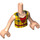 LEGO Leichtes Fleisch Vicky Friends Torso (35677 / 92456)