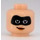 LEGO Light Flesh Violet Minifigure Head (Recessed Solid Stud) (3626 / 38076)