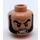 LEGO Light Flesh Wolverine Head (Recessed Solid Stud) (3626 / 10345)