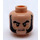 LEGO Light Flesh Wolverine Head (Recessed Solid Stud) (3626 / 10345)