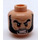 LEGO Light Flesh Wolverine Head (Safety Stud) (3626 / 10345)