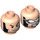 LEGO Light Flesh Wolverine Minifigure Head (Recessed Solid Stud) (3626 / 18048)