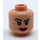 LEGO Licht vleeskleurig Wonder Vrouw Hoofd (Veiligheidsnop) (10348 / 99868)