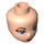 LEGO Light Flesh Wonder Woman Minidoll Head (29561 / 92198)