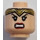 LEGO Helles Fleisch Wonder Frau Minifigur Kopf (Vertiefte feste Noppen) (3626 / 25786)