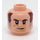 LEGO Lys hudfarvet Wuher Minifigur Hoved (Forsænket solid knops) (36891 / 68684)