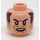 LEGO Leichtes Fleisch Wuher Minifigure Kopf (Einbau-Vollbolzen) (36891 / 68684)
