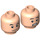 LEGO Leichtes Fleisch Zach Minifigure Kopf (Einbau-Vollbolzen) (3626 / 21575)