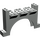 LEGO Gris clair Arche
 2 x 12 x 6 mur avec Slopes (30272)