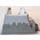 LEGO Lichtgrijs Grondplaat 22 x 22 x 10 Mountain met Snow, Ice en Plants (33289)
