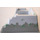 LEGO Gris clair Plaque de Base 22 x 22 x 10 Mountain avec Snow, Ice et Plants (33289)