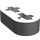 LEGO Gris clair Faisceau 2 x 0.5 avec Essieu des trous (41677 / 44862)
