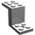 LEGO Gris clair Support 2 x 5 x 2.3 sans encoche pour tenon à l&#039;intérieur (6087)