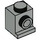 LEGO Hellgrau Backstein 1 x 1 mit Scheinwerfer (4070 / 30069)
