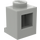 LEGO Gris clair Brique 1 x 1 avec Phare et fente (4070 / 30069)