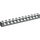 LEGO Light Gray Brick 1 x 12 with Holes (3895)