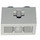 LEGO Light Gray Brick 1 x 2 with Axle Hole (&#039;+&#039; Opening and Bottom Stud Holder) (32064)