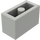 LEGO Lichtgrijs Steen 1 x 2 met buis aan de onderzijde (3004 / 93792)