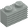 LEGO Light Gray Brick 1 x 2 with Grille (2877)