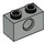 LEGO Light Gray Brick 1 x 2 with Hole (3700)