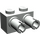 LEGO Gris clair Brique 1 x 2 avec Pins (30526 / 53540)