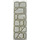 LEGO Gris clair Brique 1 x 2 x 5 avec Brickwork avec une encoche pour tenon (2454)