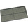 LEGO Light Gray Brick 10 x 20 without Bottom Tubes, with 4 Side Supports and &#039;+&#039; Cross Support (Early Baseplate)